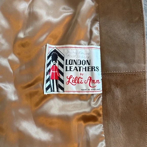 London Leathers by Lilli Ann Brown Faux Fur Coat - Picture 4 of 9